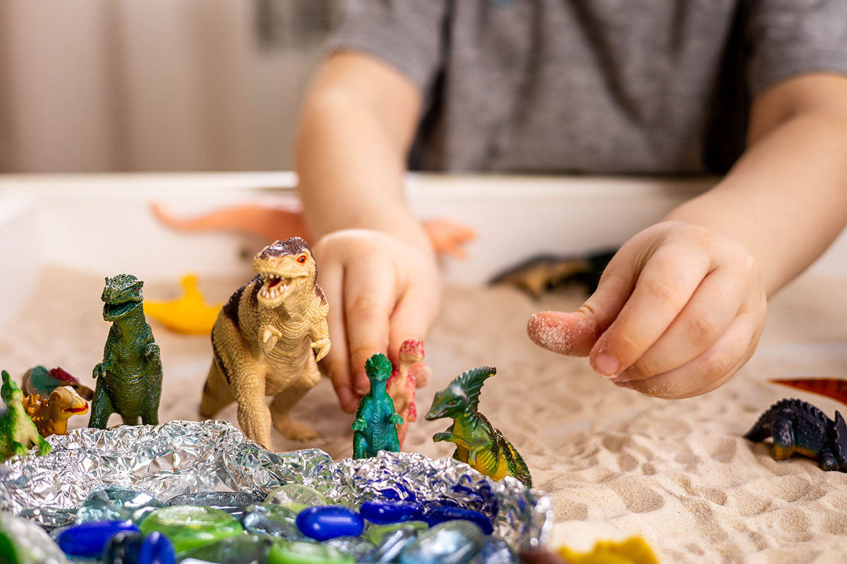 sandtray therapy for children in Marietta, Roswell, & Atlanta, Georgia